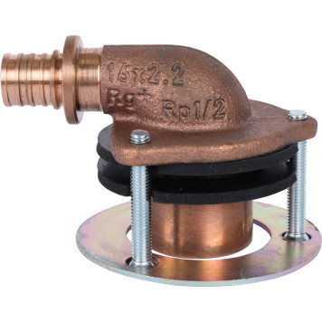 REHAU RAUTITAN Фитинги Угольник Настенный 16-Rp1/2x28 RX+ для Труб из Сшитого Полиэтилена Аксиальный-1