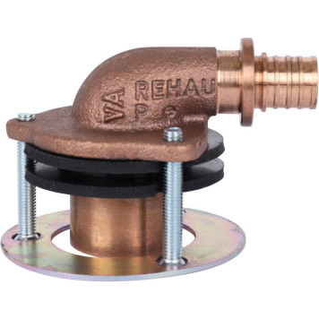 REHAU RAUTITAN Фитинги Угольник Настенный 16-Rp1/2x28 RX+ для Труб из Сшитого Полиэтилена Аксиальный-2