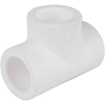 Тройник Kalde Россия d=20 для сварки полипропиленовых труб (белый)-1