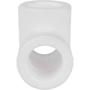 Тройник Kalde Россия d=20 для сварки полипропиленовых труб (белый)-3