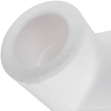 Тройник Kalde Россия d=20 для сварки полипропиленовых труб (белый)-4