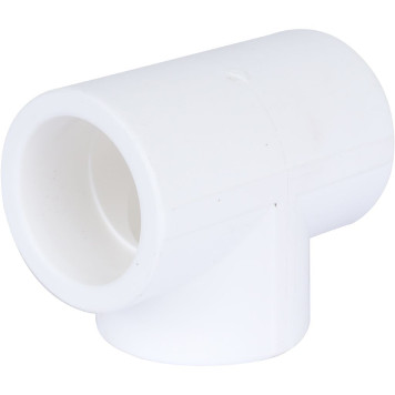 Тройник Kalde Россия d=32 для полипропиленовых труб (белый) под сварку