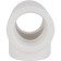 Тройник Kalde Россия для полипропиленовых труб d=40 под сварку (белый)
