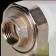 Муфта комбинированная Pro Aqua d=25-1/2 PP-R разъемная (американка) ВР Белая (PA20012)