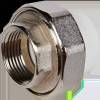 Муфта комбинированная Pro Aqua d=25-3/4 PP-R разъемная (американка) ВР Белая (PA20014)