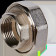 Муфта комбинированная Pro Aqua d=25-3/4 PP-R разъемная (американка) ВР Белая (PA20014)