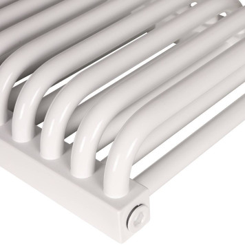 2-х трубчатый стальной радиатор ROMMER RST 2030/20 секций боковое подключение RAL9016 RST-203020-010 (RST-203020-010)-8