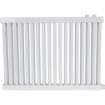 2-х трубчатый радиатор стальной ROMMER RST 2050/18 секций нижнее правое подключение RAL9016 RST-205018-020 (RST-205018-020)-2