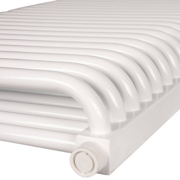 2-х трубчатый радиатор стальной ROMMER RST 2050/24 секции нижнее правое подключение RAL9016 RST-205024-020 (RST-205024-020)-3