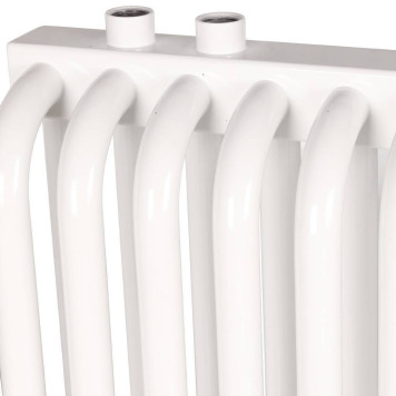 2-х трубчатый радиатор стальной ROMMER RST 2050/24 секции нижнее правое подключение RAL9016 RST-205024-020 (RST-205024-020)-5