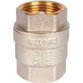 Клапан обратный пружинный муфтовый с пластиковым седлом ROMMER RVC-0002-000020 3/4 (RVC-0002-000020)