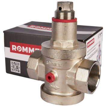 ROMMER RVS-0008-000040 ROMMER Редуктор давления PN25 вн/вн 1 1/2 с выходом под манометр (RVS-0008-000040)-9