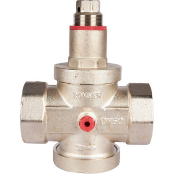 ROMMER RVS-0008-000050 ROMMER Редуктор давления PN25 вн/вн 2 с выходом под манометр (RVS-0008-000050)-1