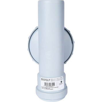 Ревизия с круглой крышкой канализационная бесшумная STOUT D 58 SKB-0014-000058 (SKB-0014-000058)-2