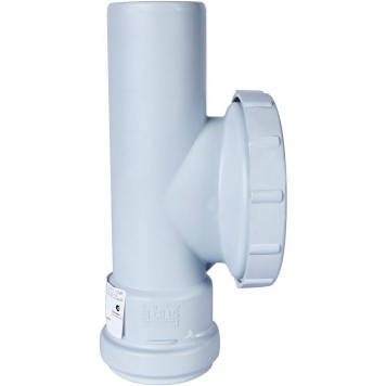 Ревизия с круглой крышкой канализационная бесшумная STOUT D 58 SKB-0014-000058 (SKB-0014-000058)-3