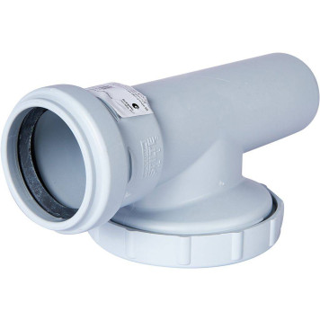 Ревизия с круглой крышкой канализационная бесшумная STOUT D 58 SKB-0014-000058 (SKB-0014-000058)-6