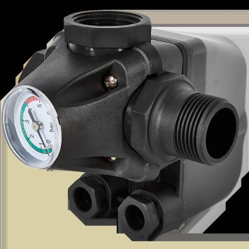 Реле давления для водоснабжения ROMMER RCS-0001-000053 KRS-7 со встроенным манометром (RCS-0001-000053)-1