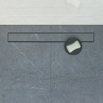 13701230 BETTOSERB Душевой лоток BETTO DRAIN Frameless Line 550 Хром матовый/полая под плитку, без рамки (13701230)-1