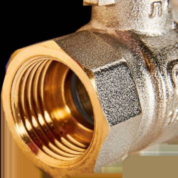 Кран шаровой ROMMER ВР/НР, ручка рычаг 1/2 (RBV-0002-2210315)-2