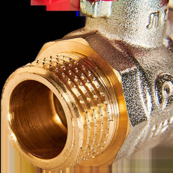 Кран шаровой ROMMER НР/НР, ручка бабочка 1/2 (RBV-0007-2410215)-2