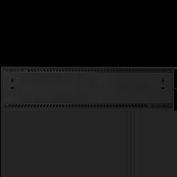 Отопительная панель STOUT GREY STONE SCT 120*30 серый гранит / черный корпус SCT-00GB-012030 (SCT-00GB-012030)-3