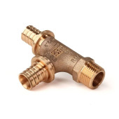 Тройник РЕХАУ с наружной резьбой 20-20-R 1/2 RX+ (14564013001)