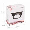 Встраиваемый светильник Reluce Technical 53005 53005-9.0-001LD GX53 BK