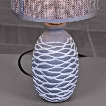 Настольная лампа декоративная Reluce 98231-0.7-01 GREY-3