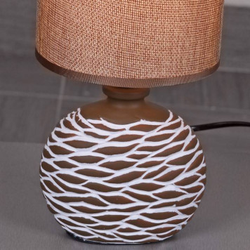 Настольная лампа декоративная Reluce 98231-0.7-01 LIGHT BROWN-4