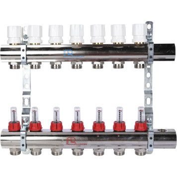 Коллектор LUXOR CD 477/7 с расходомерами