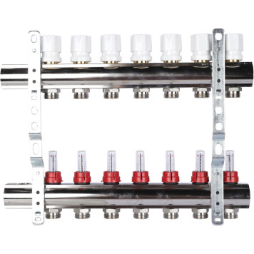 Коллектор LUXOR CD 477/7 с расходомерами-2