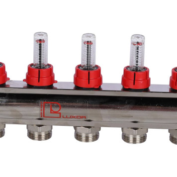 Коллектор LUXOR CD 477/7 с расходомерами-4