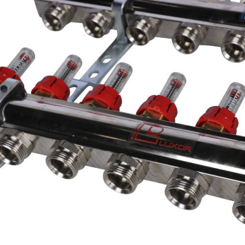 Коллектор LUXOR CD 477/8 с расходомерами-4