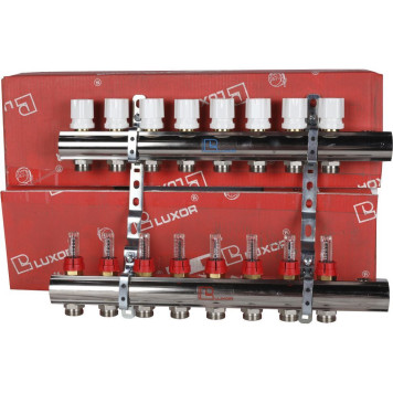 Коллектор LUXOR CD 477/8 с расходомерами-7