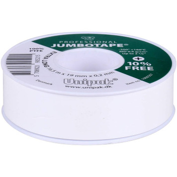 Фум-лента JUMBOTAPE UNIPAK 15м х 19мм х 0,2мм-3
