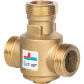 Термостатический смесительный клапан STOUT SVM-0030 G 1/4 70°C.