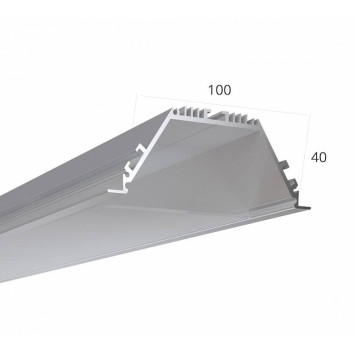 Короб встраиваемый 6063 LINE 10040 IN 0243605-1