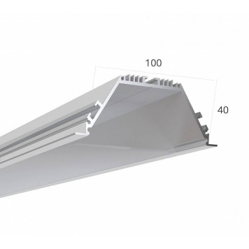 Короб встраиваемый 6063 LINE 10040 IN 0243607-1