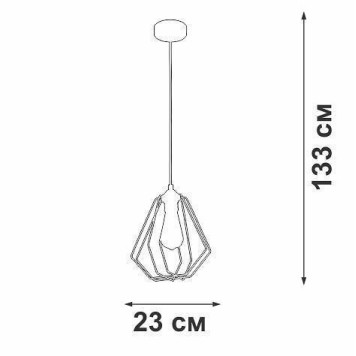 Подвесной светильник Vitaluce V2867 V2867-1/1S-4