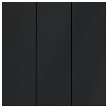 Выключатель трехклавишный без рамки Voltum S70 VLS030107-2