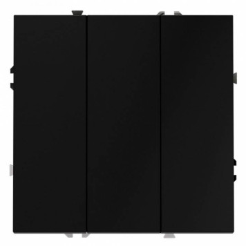 Выключатель трехклавишный без рамки Voltum S70 VLS030108-1