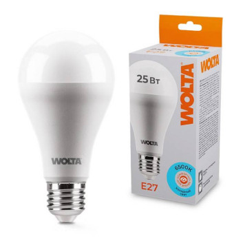 Лампа светодиодная Wolta E27 25Вт 6500K 25W67BL25E27-1