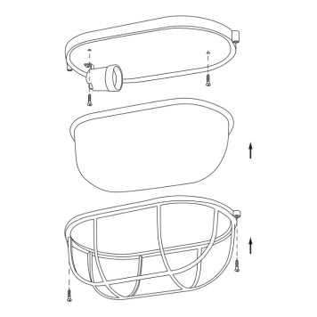 Накладной светильник Wolta ДПБ04-100-002-1