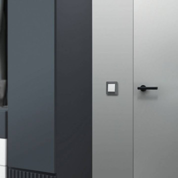 Выключатель одноклавишный без рамки Werkel Белые матовые W1110061-3