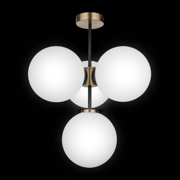 Люстра на штанге 33 идеи S32WH CHN800S.04.17ABL.ASB-S32WH-5