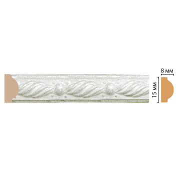 Молдинг DECOMASTER 130-20 (15*8*2400мм)