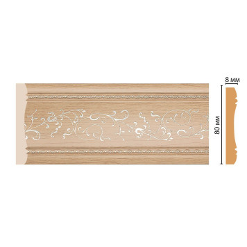 Молдинг DECOMASTER 184-11 (80*8*2400мм)