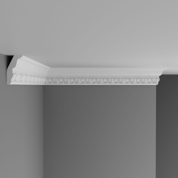 Плинтус потолочный с рисунком DECOMASTER DT-33 (80*35*2400мм)