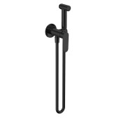 AQM6917MB Novara Готовый комплект гиг. душа (скрытый монтаж, латунная лейка), цвет черный матовый AQM6917MB