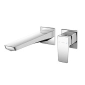 TOTO GE Смеситель для раковины встраиваемый 167x258x98мм без сливного клапана, цвет: хром. TLG07308R